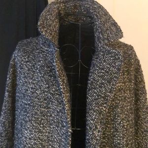 Classy Tweed-Style Max Studio Coat EUC